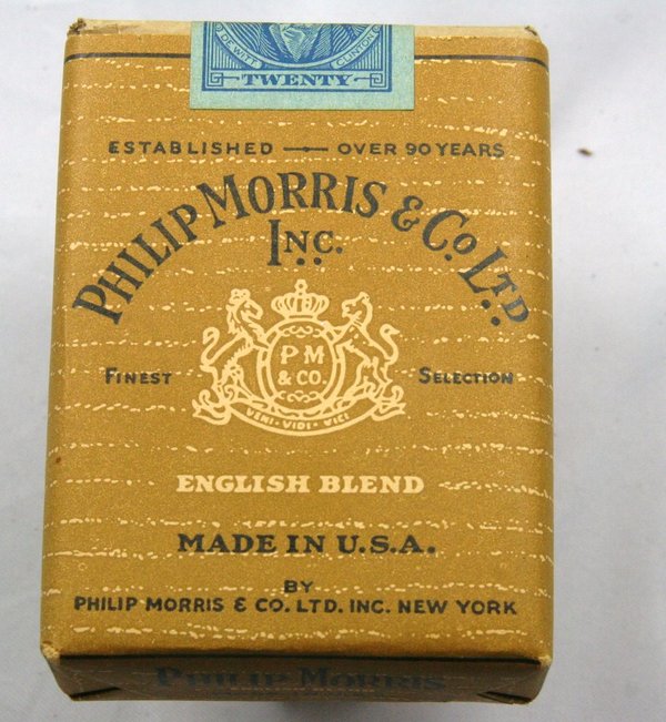 Cigarettes American Philip Morris 1945  US S4