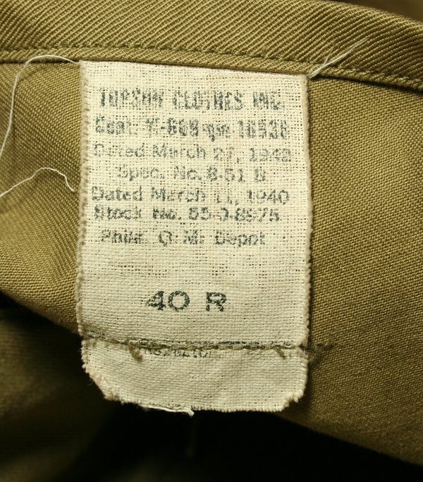 Overcoat Wool 1942