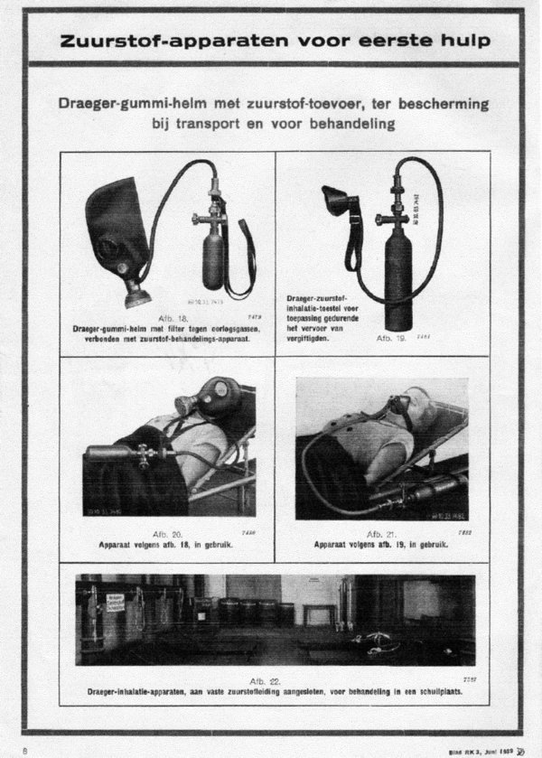 Zuurstoffles Luchtverdediging 1939  NL 15