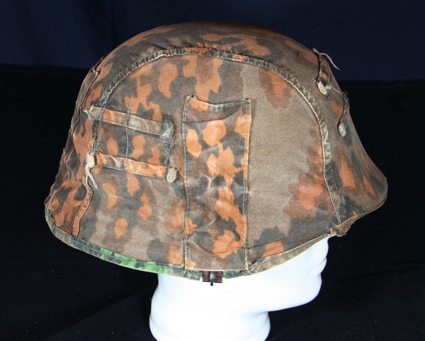 SS Camo Helmet Cover DU 18
