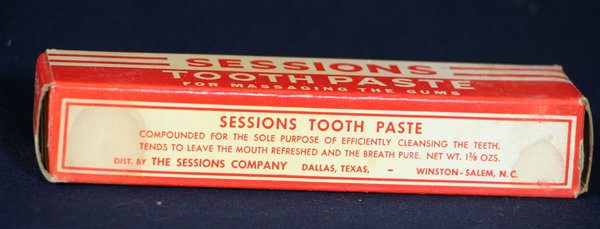 SESSIONS TOOTHPASTE USP94