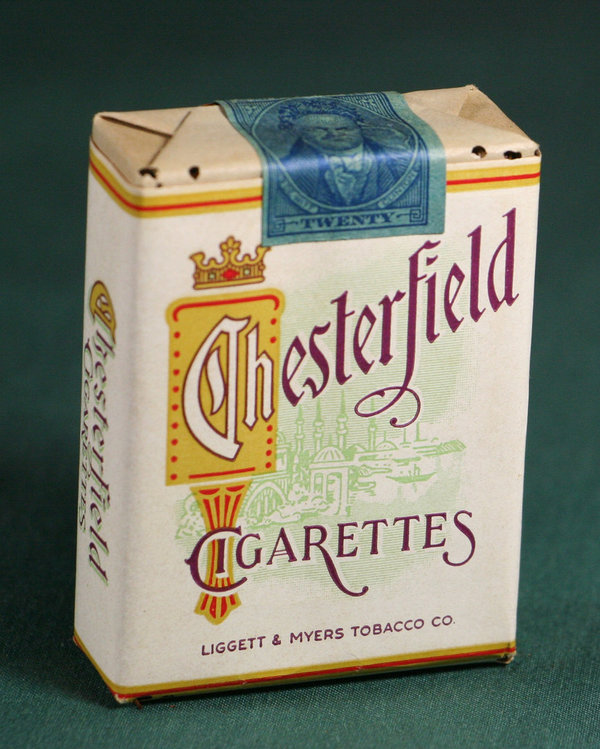 US cigarettes Chesterfield 1943